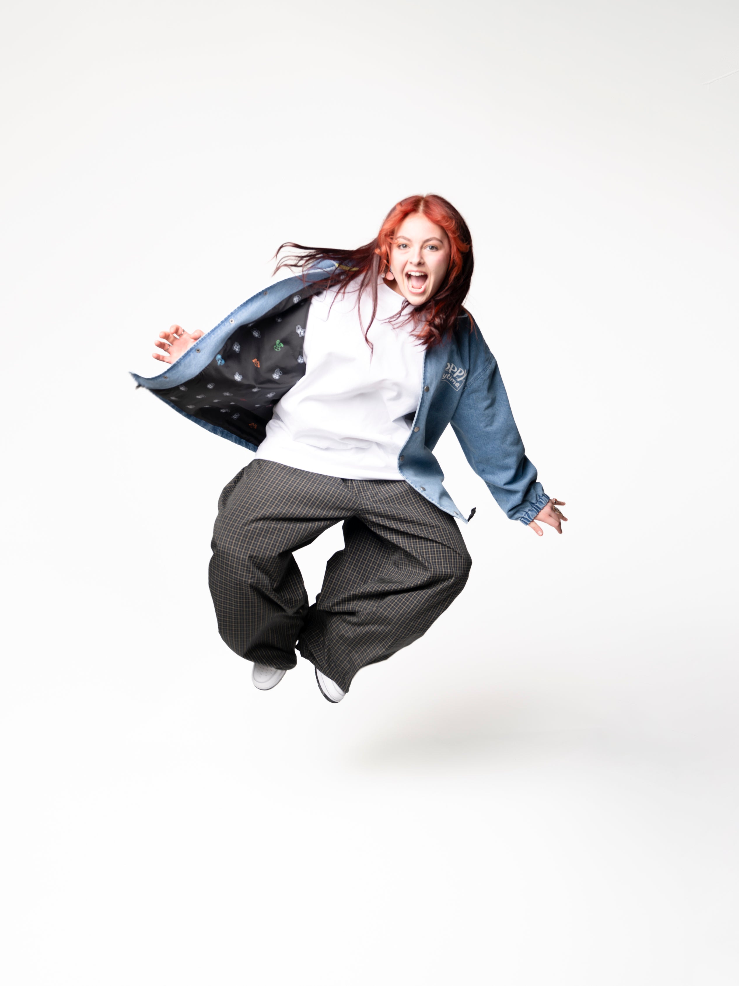 POPPY PLAYTIME™ TV PIXEL DENIM JACKET – TheoryWear