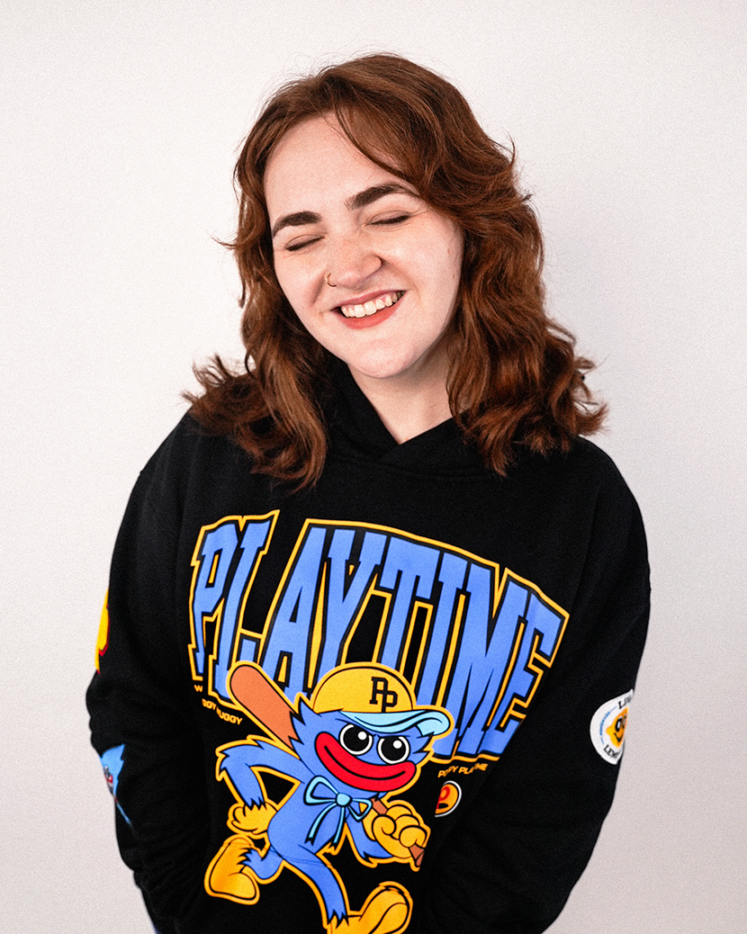 POPPY PLAYTIME™ HUGGY COLLEGE HOOD - PRE ORDER
