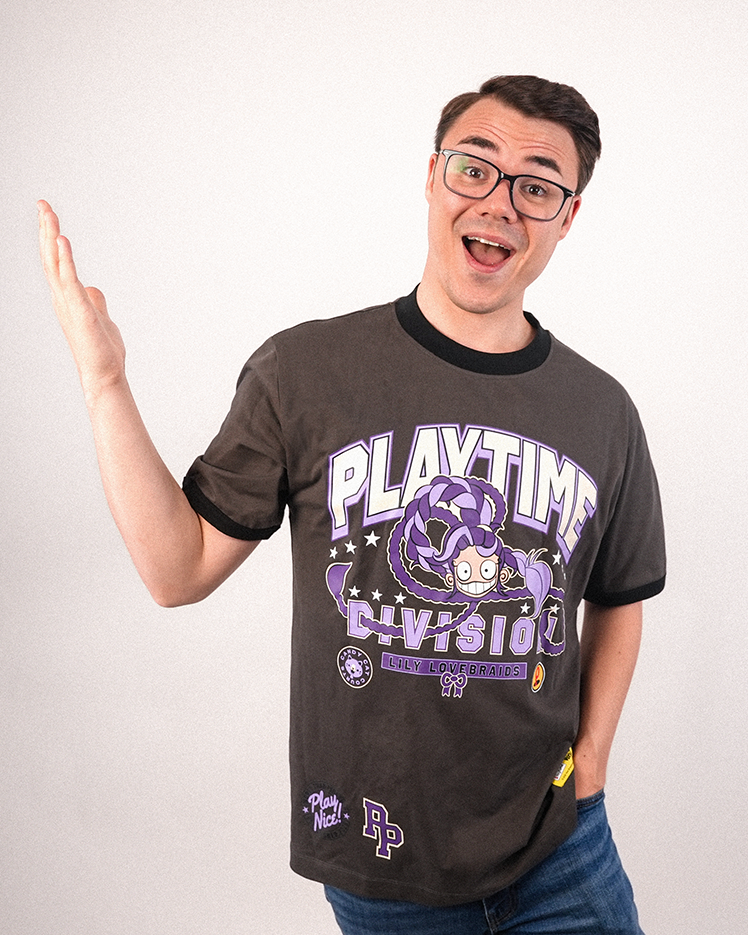 POPPY PLAYTIME™ DIVISION RIBBED TEE - PRE ORDER