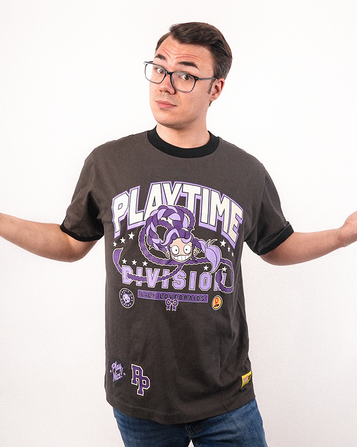 POPPY PLAYTIME™ DIVISION RIBBED TEE - PRE ORDER
