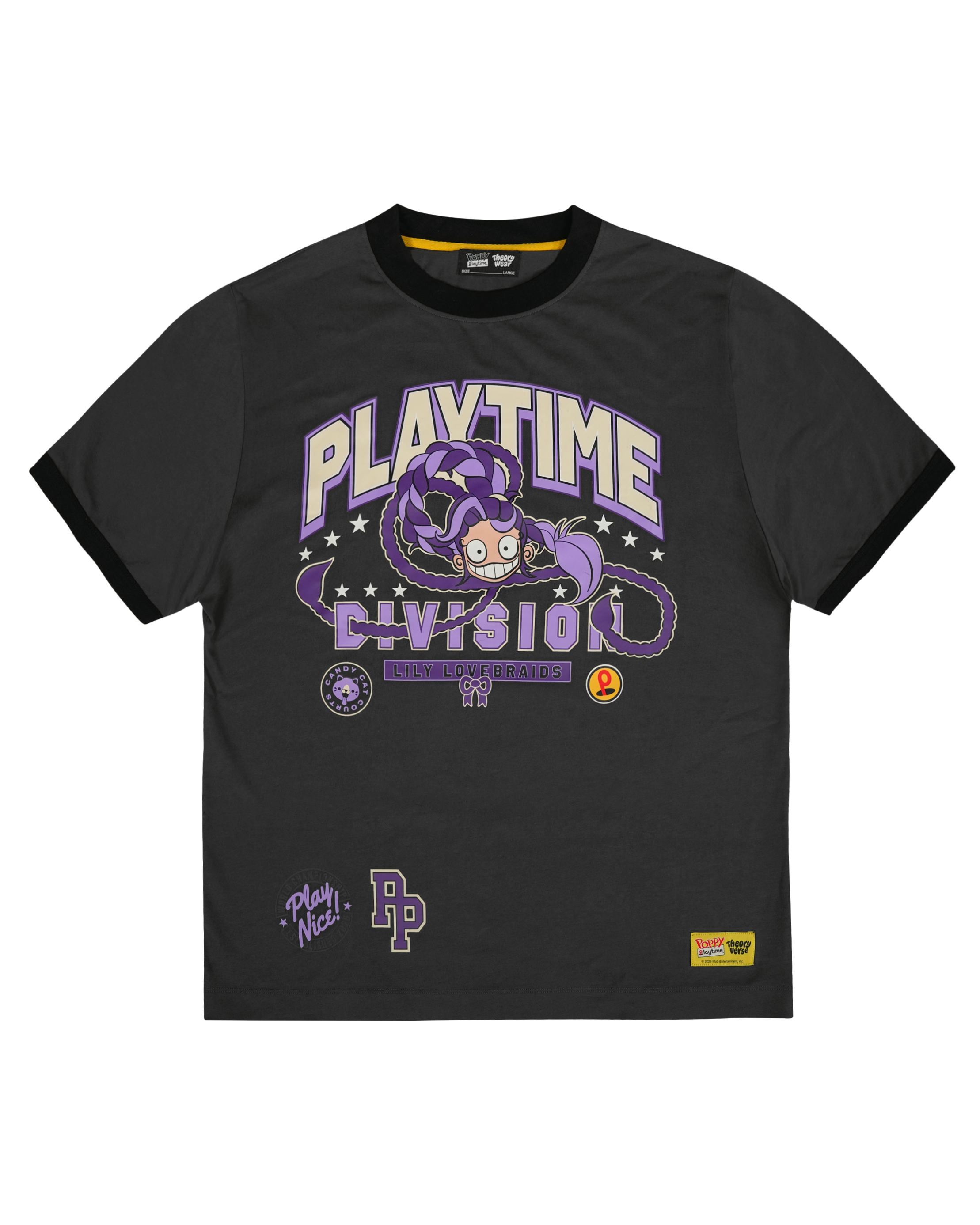 POPPY PLAYTIME™ DIVISION RIBBED TEE - PRE ORDER