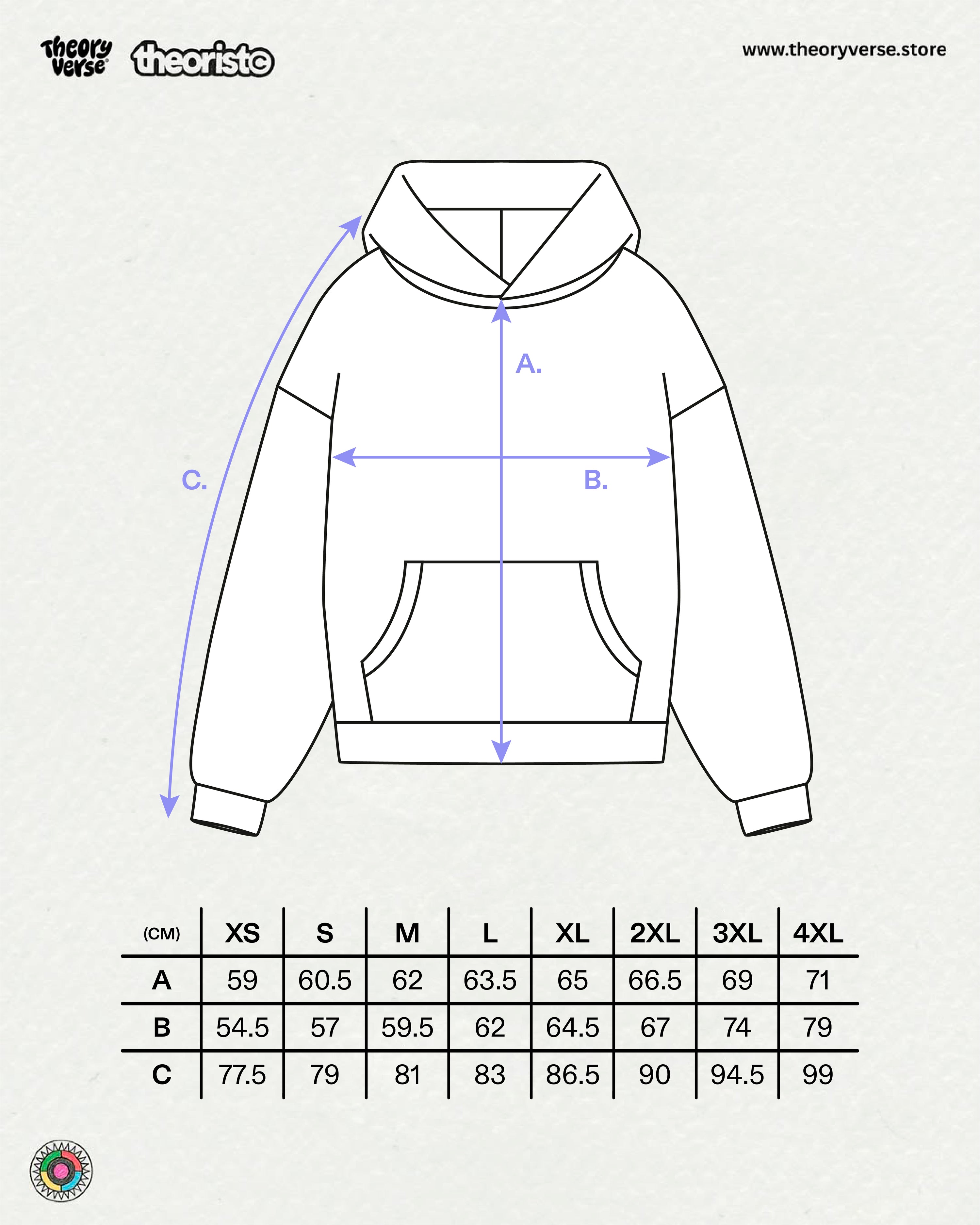 THEORIST© MULTIVERSE STATIC HOODIE