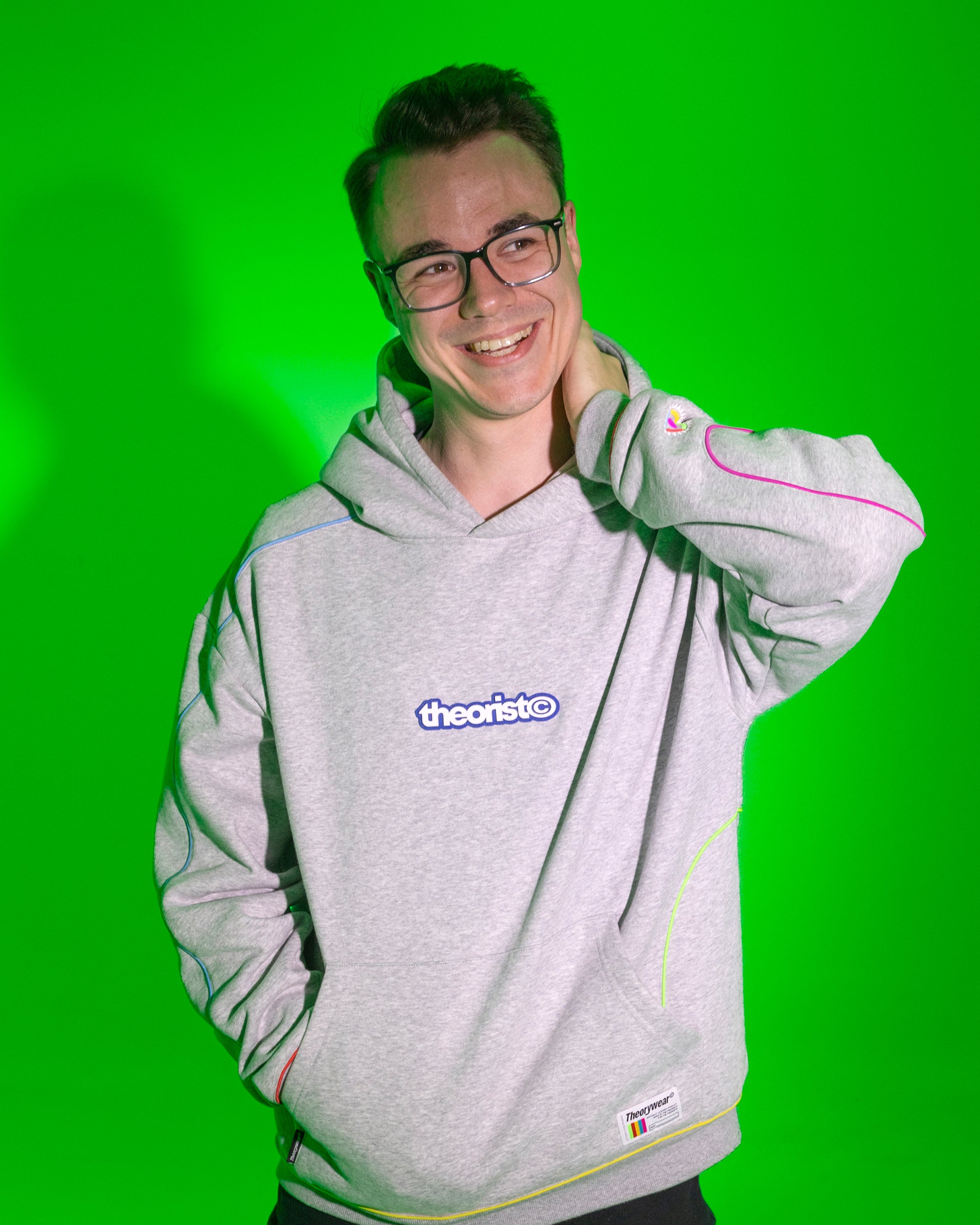 THEORIST© MULTIVERSE STATIC HOODIE